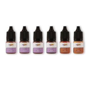 Hanafy Full Inorganic Mineral Brow Set 5 ml Supreme Permanent