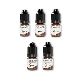 Etalon Mix Inorganic Eyebrow Set 5ml Supreme Permanent