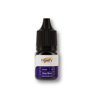 Hanafy №7 Deep Black Eyelids Hybrid Pigment 15 ml Supreme Permanent