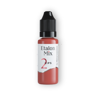 Etalon Mix №2 Pink Caramel Lips Pigment 15ml Supreme Permanent