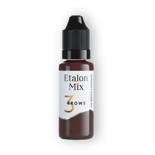 Etalon Mix №3 Cognac (Warm Brown-Haired) Hybrid Pigment 15ml Supreme Permanent