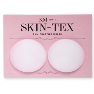 KM Beauty Skin-Tex Clear Brows & Eyeliner Best Practice Silicone for Permanent Makeup Artists Set of 2