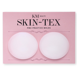 KM Beauty Skin-Tex Clear Brows & Eyeliner Best Practice Silicone for Permanent Makeup Artists Set of 2 Supreme Permanent
