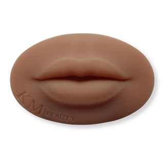 KM Beauty Skin-Tex Brown Lips Best Practice Silicone for Permanent Makeup Artists Supreme Permanent