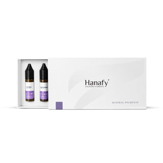 Hanafy Full Inorganic Mineral Brow Set 15 ml Supreme Permanent