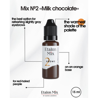 Etalon Mix  Hybrid Brow Pigments Mini Set 5 ml Supreme Permanent