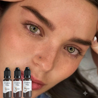 Etalon Mix  Hybrid Brow Pigments Mini Set 5 ml Supreme Permanent