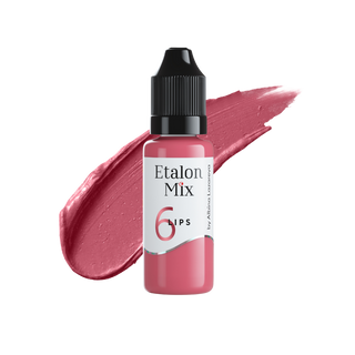Etalon Mix №6 Dusty Rose Lips Pigment 15ml Supreme Permanent