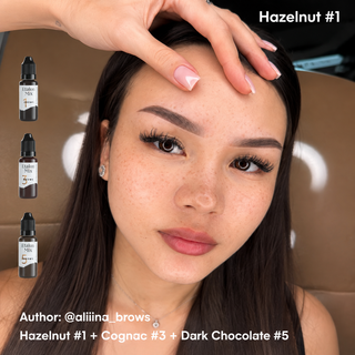 Etalon Mix Hybrid Brow Set with FREE Orange Corrector Supreme Permanent