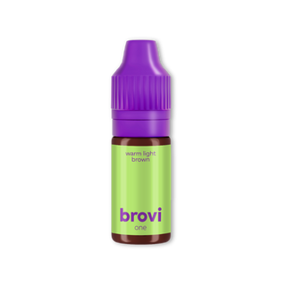 Brovi ONE Inorganic Warm Light Brown Pigment Supreme Permanent