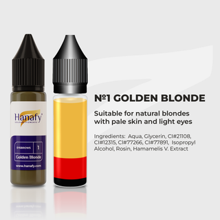 Hanafy Full Hybrid Brow Set 15 ml Supreme Permanent