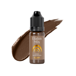 Clay - Hyperrealistic Brow Set by Anna Kutsevolova & Etalon Mix Supreme Permanent
