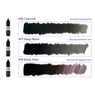Hanafy №7 Deep Black Eyelids Hybrid Pigment 15 ml Supreme Permanent