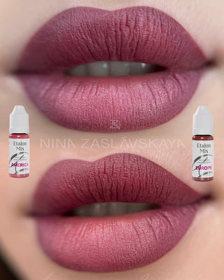 Etalon Mix & Antonina Andrusenko LIGHT SERIES Lip Pigments Set 5 ml