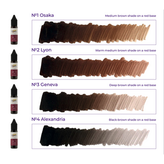 Hanafy No.3 Eyes & Brows by Olga Kostinetskaya Hybrid Pigment Supreme Permanent