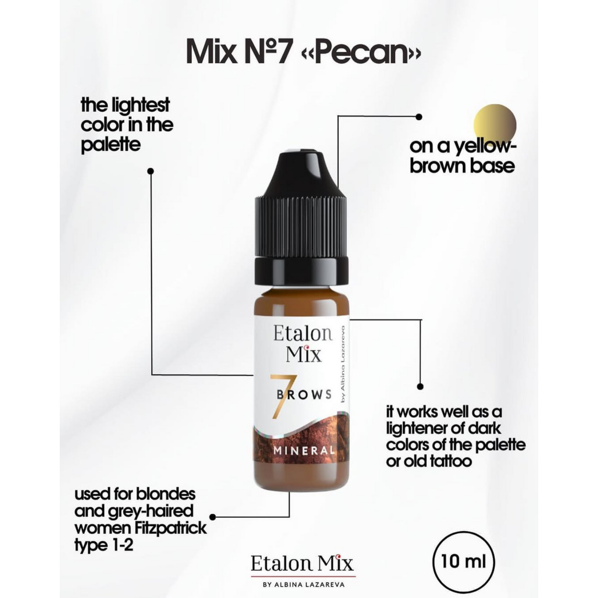 Etalon Mix Inorganic Eyebrow Set 10 ml – Supreme Permanent