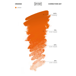 Brovi Orange Corrector / Modifier Supreme Permanent