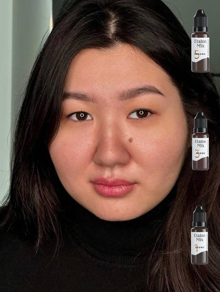 Etalon Mix  Hybrid Brow Pigments Mini Set 5 ml Supreme Permanent