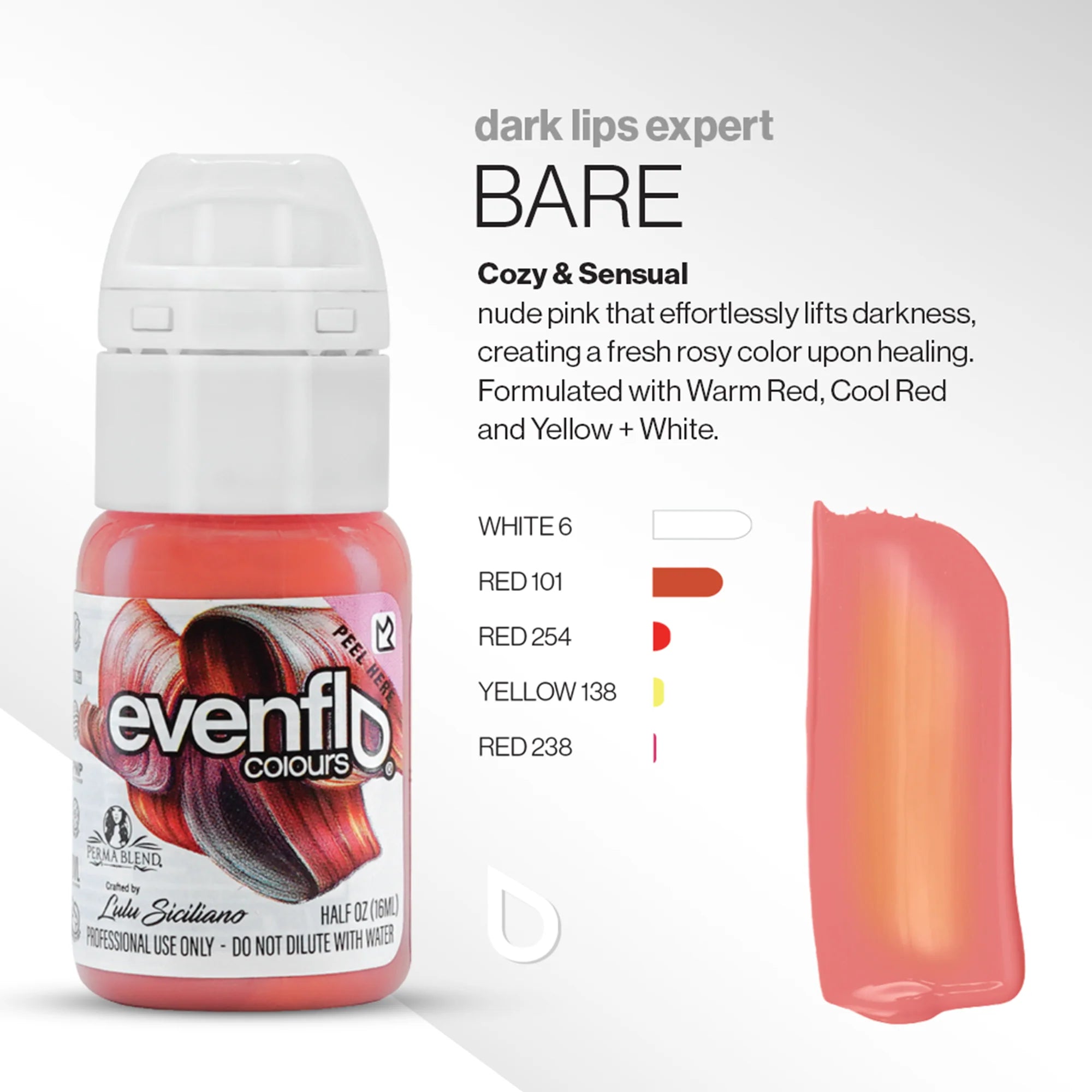 evenflo lip pigments Evenflo Dark Lips Expert Set – Supreme Permanent