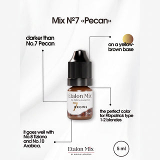 Etalon Mix Inorganic Eyebrow Set 5ml Supreme Permanent