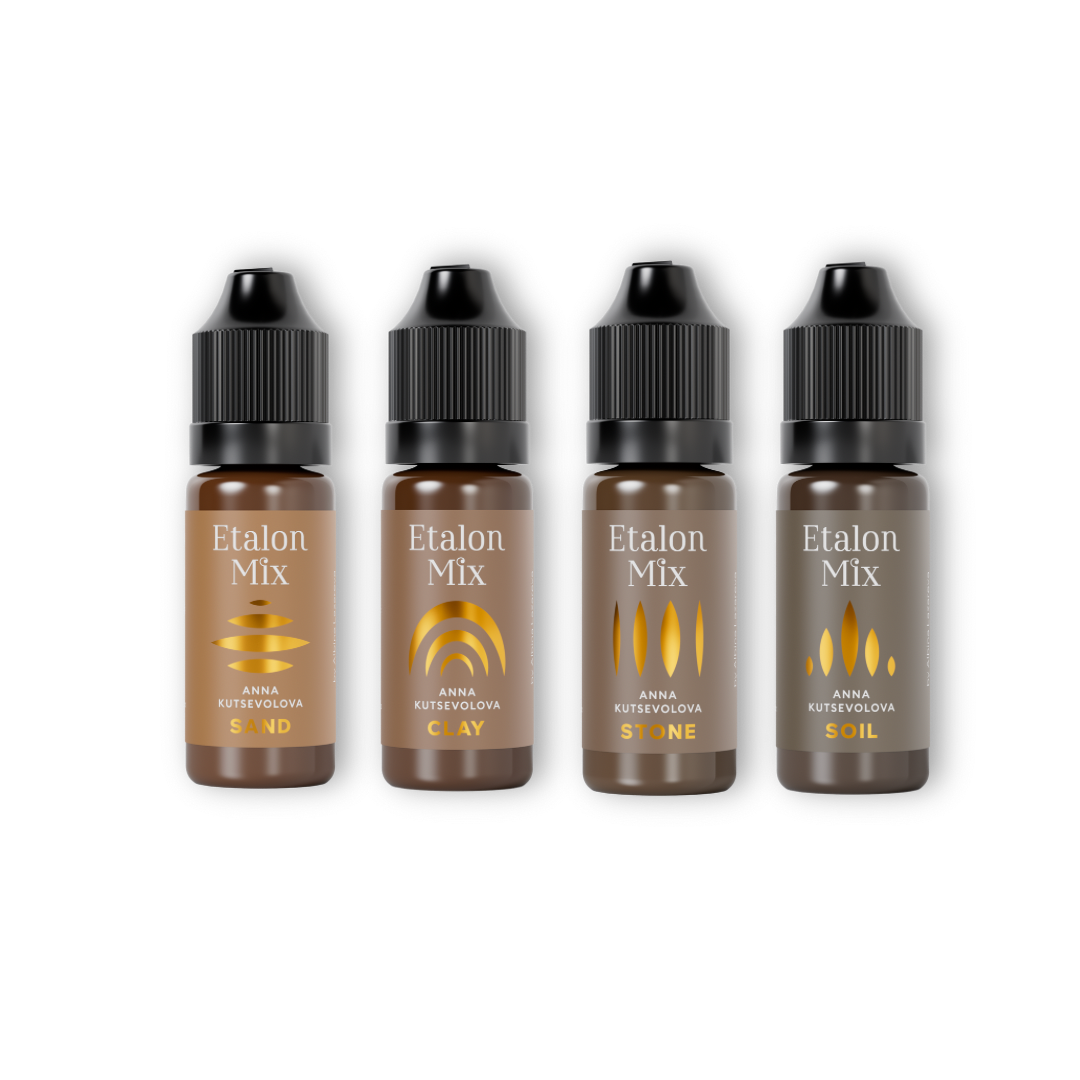 Etalon Mix Brows Hybrid Pigments – Supreme Permanent