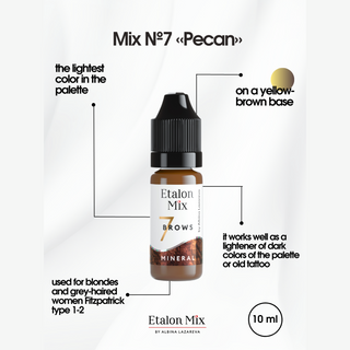 Etalon Mix №7 Pecan Inorganic Pigment 10ml