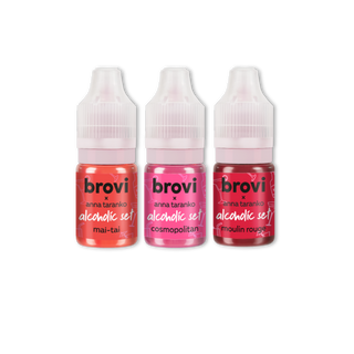 Brovi Lips Alcoholic Set Supreme Permanent