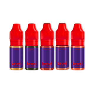 Brovi Full Corrector Set - 5 Correctors 10ml Supreme Permanent