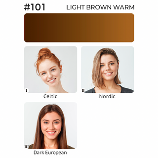 NE Pigments #101 Light Brown Warm 15ml Supreme Permanent