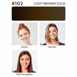 NE Pigments #102 Cold Light Brown 15ml Supreme Permanent