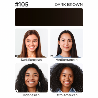NE Pigments #105 Dark Brown 15ml Supreme Permanent