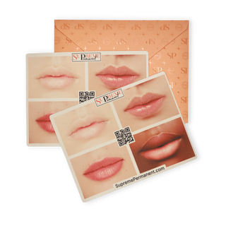 Lips PMU Silicone Practice Skin 2 Pack