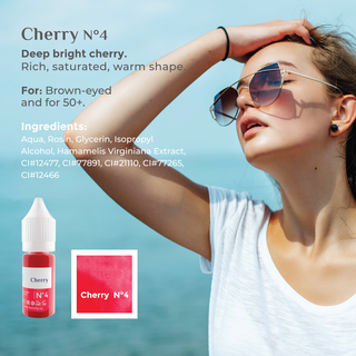 Hanafy Lips №4 Cherry Hybrid Pigment 10 ml