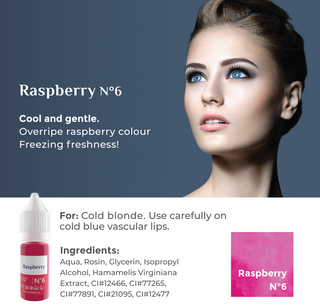 Hanafy Lips №6 Raspberry Hybrid Pigment 10 ml