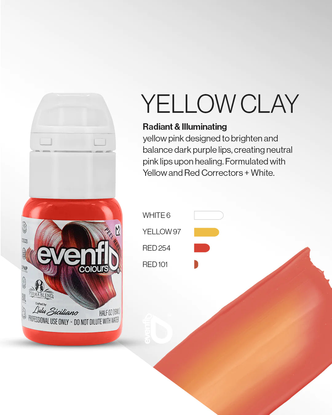 evenflo perma blend Evenflo Yellow Clay Pigment – Supreme Permanent