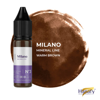 Hanafy No.3 Milano Inorganic Pigment 15 ml Supreme Permanent