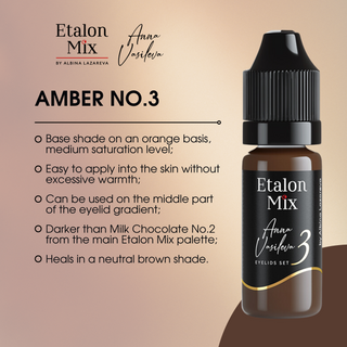 Etalon Mix Amber №3 by Anna Vasileva 10ml Supreme Permanent