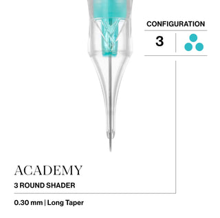 Vertix Academy Needle Cartridges Sample Pack of 6 Supreme Permanent