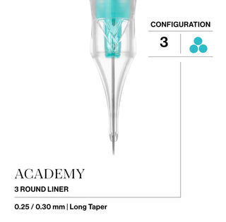 Vertix Academy Needle Cartridges Sample Pack of 6 Supreme Permanent