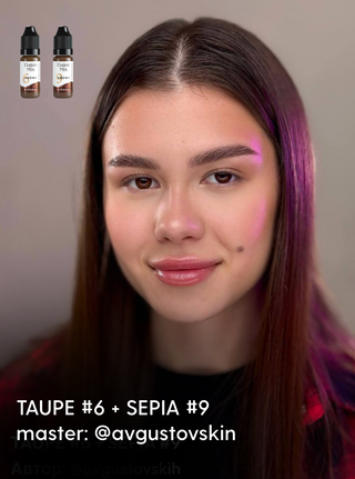 Etalon Mix №6 Taupe Inorganic Pigment 10ml Supreme Permanent