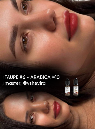 Etalon Mix №6 Taupe Inorganic Pigment 10ml Supreme Permanent