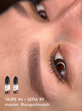 Etalon Mix №6 Taupe Inorganic Pigment 10ml Supreme Permanent