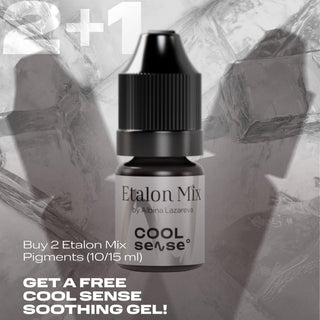 Cool Sense Cooling Gel for Permanent Makeup Procedure by Etalon Mix 5ml Supreme Permanent