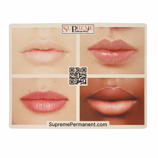 PMU Lips Silicone Practice Skin 1pk