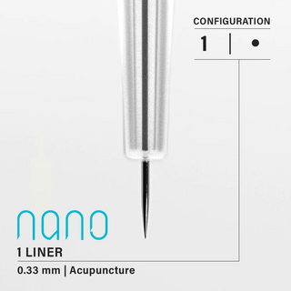 Vertix Nano 1 Liner Accupuncture .33 mm Supreme Permanent