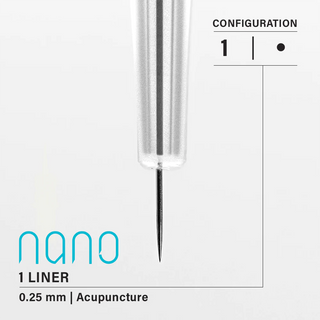 Vertix Nano 1 Liner Accupuncture .25 mm Supreme Permanent